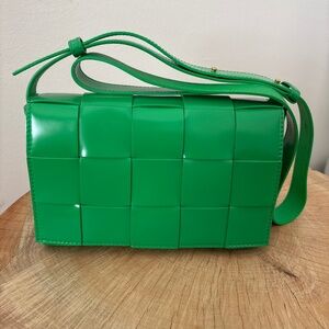 Bottega Veneta Cassette Bag Parakeet Patent